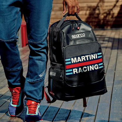 Mochila Deportiva Sparco Martini Racing Superstage Negro