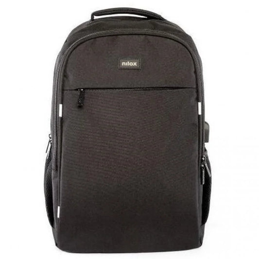 Mochila para Portátil Nilox NXBK041 15,6" Negro