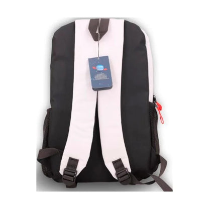 Mochila para Portátil NASA NASA-BAG05-WK Negro-Blanco 15,6"