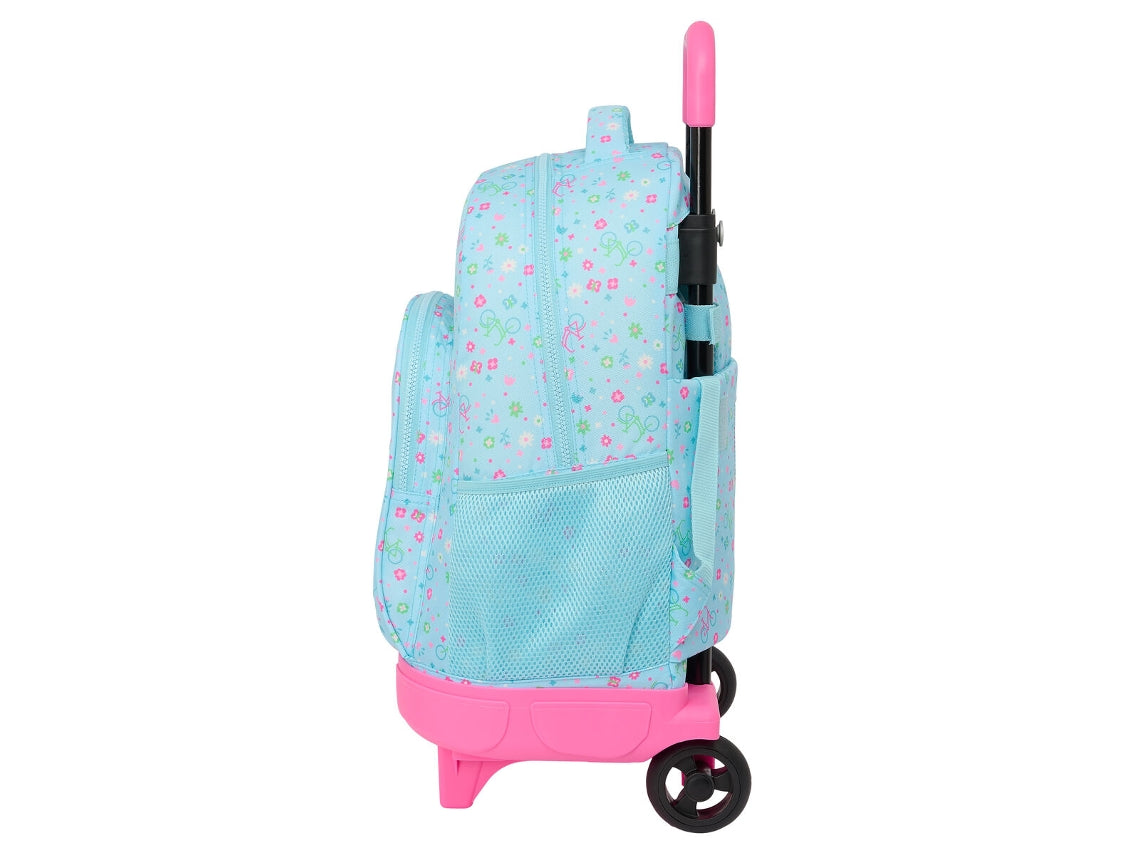 Mochila Escolar Safta Bicicleta Azul 33 x 45 x 22 cm