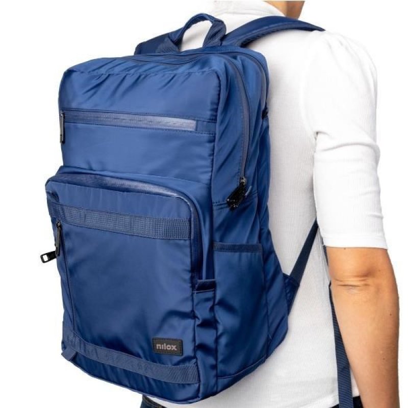 Mochila para Portátil Nilox NXBK012 15,6" Azul