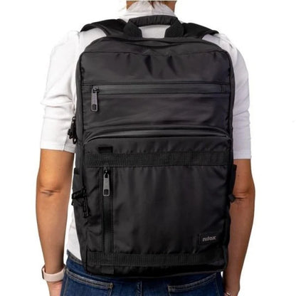 Mochila para Portátil Nilox NXBK011 Negro 15"