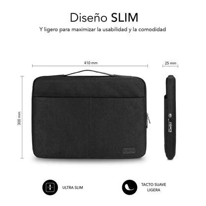 Maletín para Portátil Subblim SUB-LS-0TS0100 15,6'' Negro