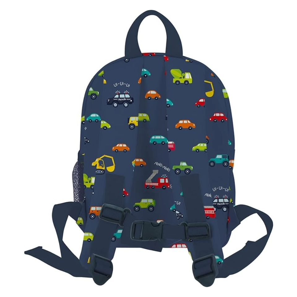 Mochila Escolar Bits&Bobs Cars Azul marino 28,5 x 21,5 x 10 cm