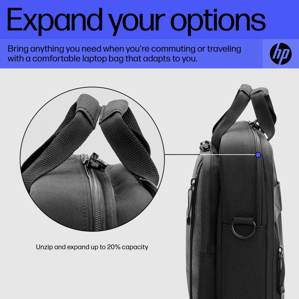 Maletín para Portátil HP RENEW EXECUTIVE Negro 16''