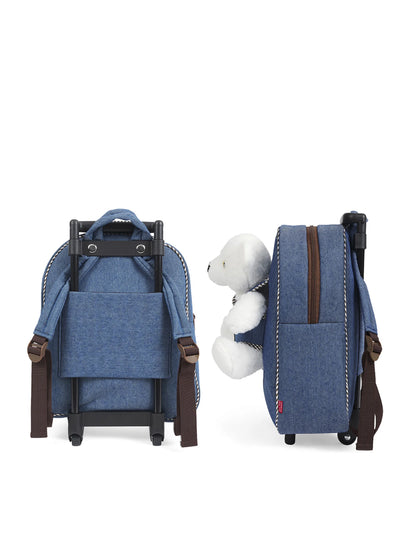 Mochila Escolar con Ruedas Perletti Perry 38 x 28 x 11 cm Oso polar