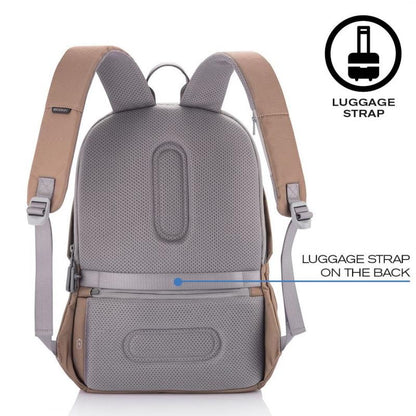 Mochila Antirrobo XD Design P705.796 Marrón Beige 15"